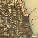 United States Geological Survey Chicago, IL-IN (1889, 62500-Scale) digital map