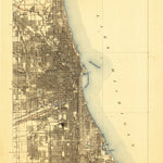 United States Geological Survey Chicago, IL-IN (1901, 62500-Scale) digital map