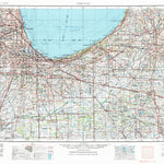 United States Geological Survey Chicago, IL-IN-MI (1953, 250000-Scale) digital map