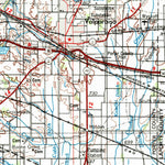 United States Geological Survey Chicago, IL-IN-MI (1953, 250000-Scale) digital map