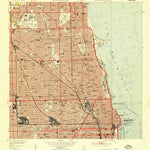 United States Geological Survey Chicago Loop, IL (1953, 24000-Scale) digital map
