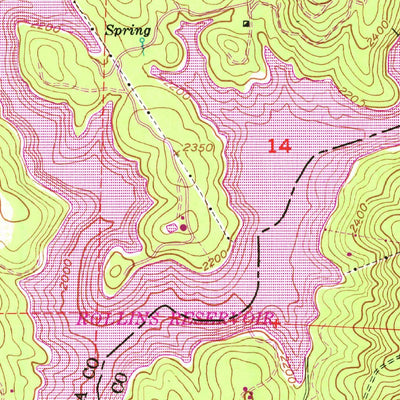 United States Geological Survey Chicago Park, CA (1949, 24000-Scale) digital map