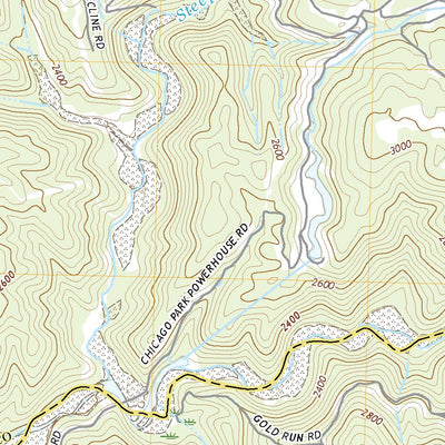 United States Geological Survey Chicago Park, CA (2022, 24000-Scale) digital map