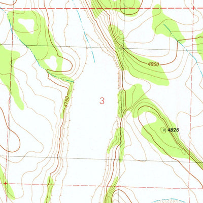 United States Geological Survey Chicago Valley, OR (1981, 24000-Scale) digital map