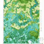 United States Geological Survey Chicamacomico River, MD (1982, 24000-Scale) digital map