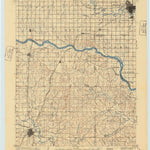 United States Geological Survey Chicasaw, OK (1904, 125000-Scale) digital map