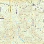 United States Geological Survey Chickalah Mountain West, AR (2020, 24000-Scale) digital map