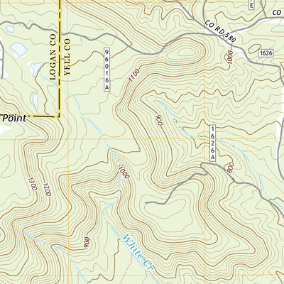 United States Geological Survey Chickalah Mountain West, AR (2020, 24000-Scale) digital map