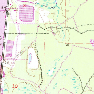 United States Geological Survey Chickasaw, AL (1953, 24000-Scale) digital map