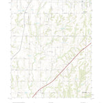 United States Geological Survey Chickasha NE, OK (2018, 24000-Scale) digital map