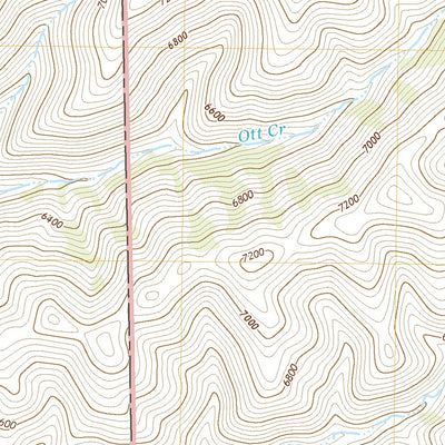 United States Geological Survey Chicken Creek Summit, NV (2021, 24000-Scale) digital map