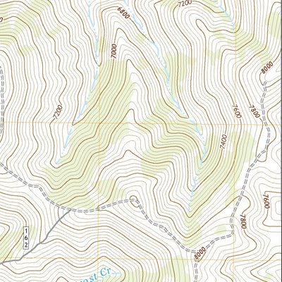 United States Geological Survey Chicken Creek Summit, NV (2021, 24000-Scale) digital map