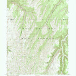 United States Geological Survey Chicken Fork, UT (1991, 24000-Scale) digital map