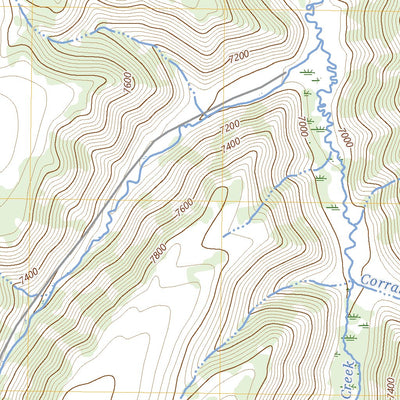 United States Geological Survey Chicken Fork, UT (2023, 24000-Scale) digital map