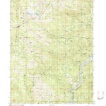 United States Geological Survey Chicken Hawk Hill, CA (1986, 24000-Scale) digital map