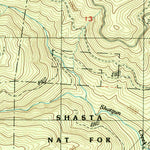 United States Geological Survey Chicken Hawk Hill, CA (1986, 24000-Scale) digital map