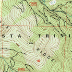 United States Geological Survey Chicken Hawk Hill, CA (1998, 24000-Scale) digital map