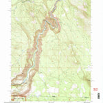 United States Geological Survey Chicken Hills, OR-CA (2001, 24000-Scale) digital map