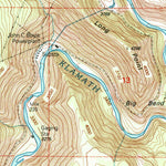 United States Geological Survey Chicken Hills, OR-CA (2001, 24000-Scale) digital map