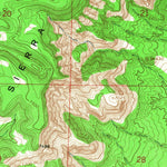 United States Geological Survey Chicken Mountain, NM (1964, 24000-Scale) digital map