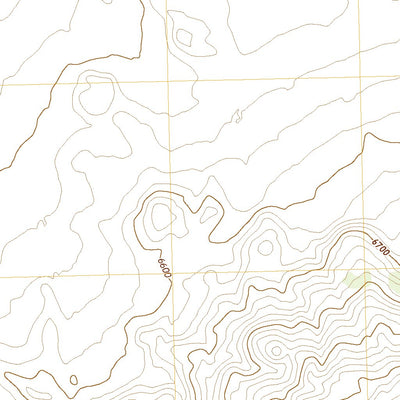 United States Geological Survey Chicken Mountain, NM (2020, 24000-Scale) digital map