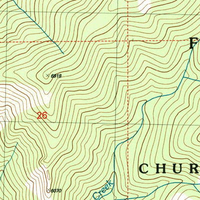 United States Geological Survey Chicken Peak, ID (2004, 24000-Scale) digital map