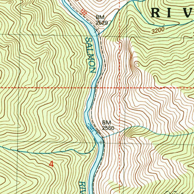 United States Geological Survey Chicken Peak, ID (2004, 24000-Scale) digital map