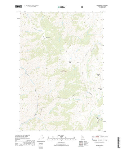 United States Geological Survey Chicken Peak, ID (2020, 24000-Scale) digital map