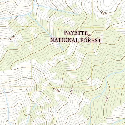 United States Geological Survey Chicken Peak, ID (2020, 24000-Scale) digital map