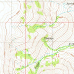 United States Geological Survey Chicken Spring, OR (1981, 24000-Scale) digital map