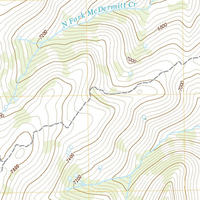 United States Geological Survey Chicken Spring, OR (2020, 24000-Scale) digital map