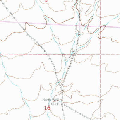 United States Geological Survey Chicken Spring, WY (1960, 24000-Scale) digital map