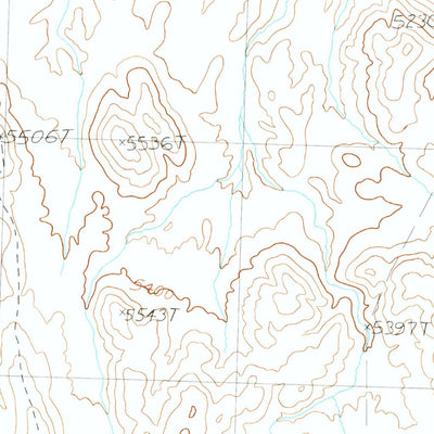 United States Geological Survey Chicken Springs, NV (1989, 24000-Scale) digital map