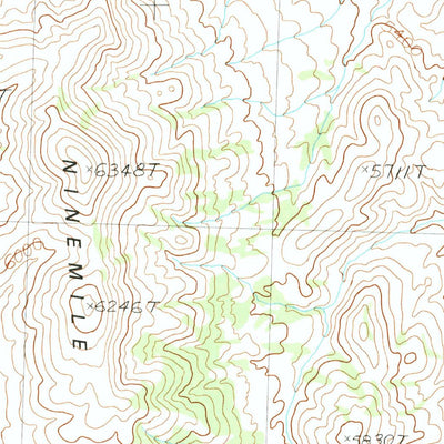 United States Geological Survey Chicken Springs, NV (1989, 24000-Scale) digital map