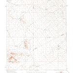 United States Geological Survey Chicken Well, NM (1948, 62500-Scale) digital map