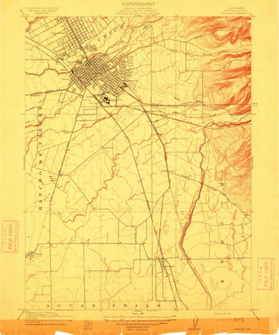 United States Geological Survey Chico, CA (1912, 31680-Scale) digital map