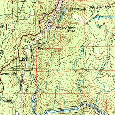 United States Geological Survey Chico, CA (1980, 100000-Scale) digital map