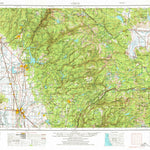 United States Geological Survey Chico, CA-NV (1958, 250000-Scale) digital map