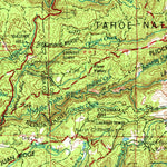 United States Geological Survey Chico, CA-NV (1958, 250000-Scale) digital map