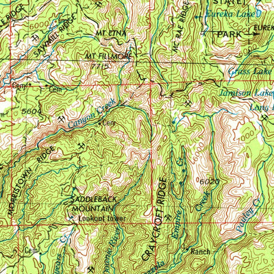 United States Geological Survey Chico, CA-NV (1958, 250000-Scale) digital map