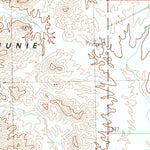 United States Geological Survey Chico Shunie, AZ (1990, 24000-Scale) digital map