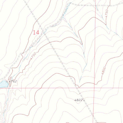 United States Geological Survey Chicos Well, CO (1970, 24000-Scale) digital map