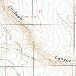 United States Geological Survey Chidago Canyon, CA (1987, 24000-Scale) digital map