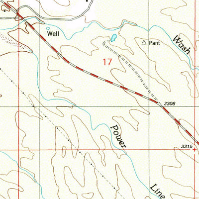 United States Geological Survey Chief Butte, AZ (1996, 24000-Scale) digital map