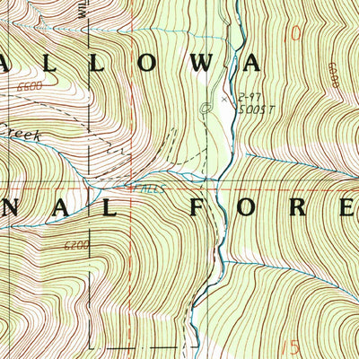 United States Geological Survey Chief Joseph Mountain, OR (1990, 24000-Scale) digital map