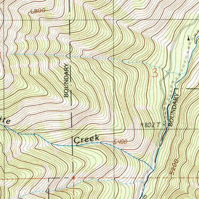 United States Geological Survey Chief Joseph Mountain, OR (1990, 24000-Scale) digital map