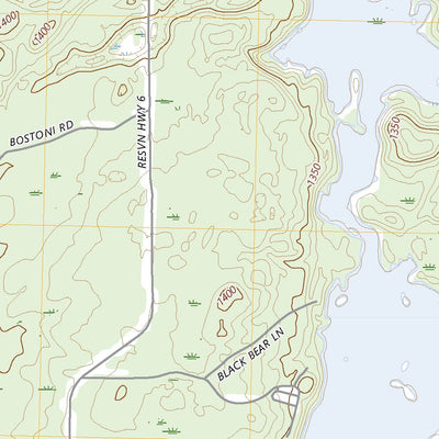 United States Geological Survey Chief Lake, WI (2023, 24000-Scale) digital map
