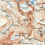 United States Geological Survey Chief Mountain, MT (1938, 125000-Scale) digital map
