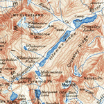 United States Geological Survey Chief Mountain, MT (1938, 125000-Scale) digital map