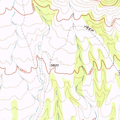 United States Geological Survey Chief Mountain, NV (1970, 24000-Scale) digital map